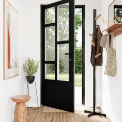 Fortia Porte d'entrée acier Kribi 96 x h.218 cm poussant droit
