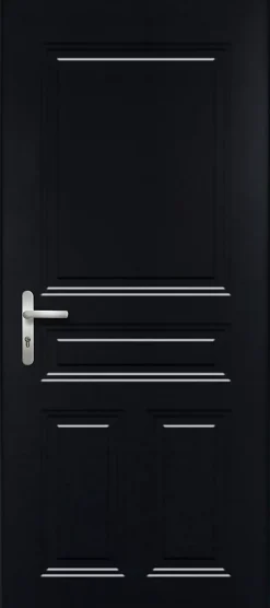 Porte d'entrée acier Mamaia 96 x h.218 cm poussant droit-Fortia Best