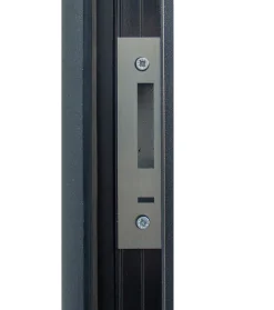 Porte d'entrée acier blanc RAL 9003 Isabela 96 x h.218 cm poussant droit-Fortia Clearance