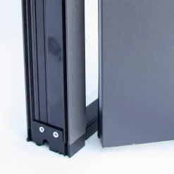 Porte d'entrée acier blanc RAL 9003 Isabela 96 x h.218 cm poussant droit-Fortia Clearance