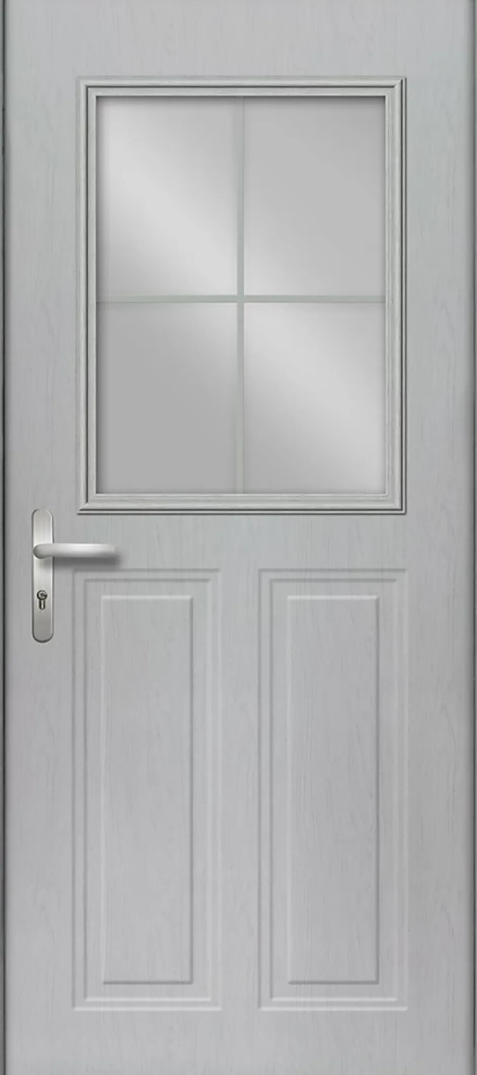 Fortia Porte d'entrée acier Scilla 96 x h.218 cm poussant droit