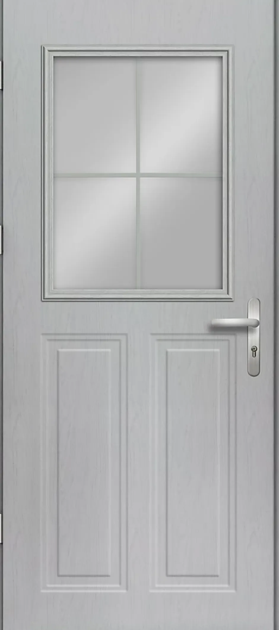 Fortia Porte d'entrée acier Scilla 96 x h.218 cm poussant droit