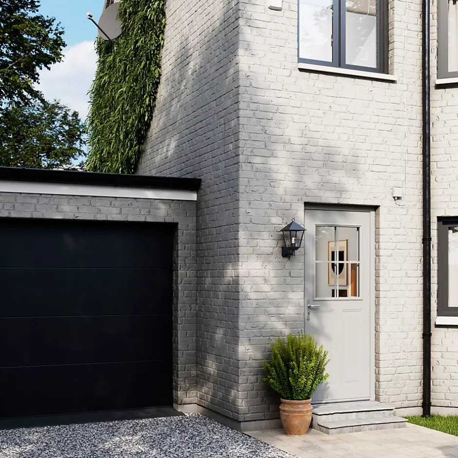 Fortia Porte d'entrée acier Scilla 96 x h.218 cm poussant droit