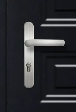 Porte d'entrée acier Mamaia 96 x h.218 cm poussant gauche-Fortia Outlet