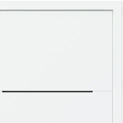 Fortia Porte d'entrée alu blanc RAL 9003 Leme 96 x h.218 cm poussant gauche