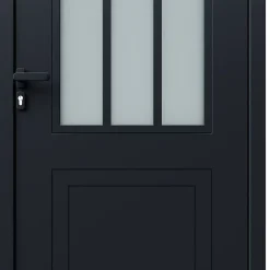 Porte d'entrée alu Sestri 96 x h.218 cm poussant droit-Fortia New