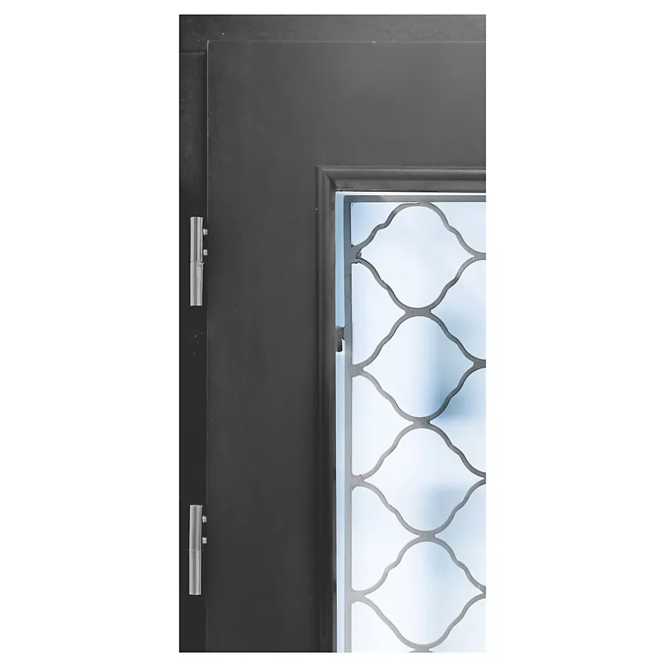 Porte d'entrée bois Bolata 98 x h.218 cm poussant droit-Fortia Outlet