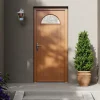 Fortia Porte d'entrée bois Anaklia 98 x h.218 cm poussant droit