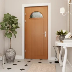 Fortia Porte d'entrée bois Anaklia 98 x h.218 cm poussant droit