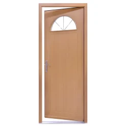 Fortia Porte d'entrée bois Anaklia 98 x h.218 cm poussant droit