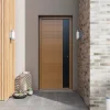 Porte d'entrée bois Sassel 98 x h.218 cm poussant gauche-Fortia Clearance