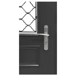 Porte d'entrée bois Bolata 98 x h.218 cm poussant gauche-Fortia Outlet