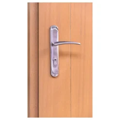 Porte d'entrée bois Anaklia 98 x h.218 cm poussant gauche-Fortia Discount