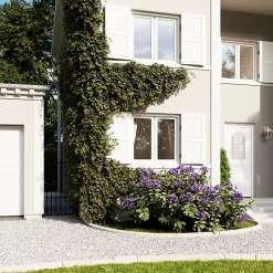 Porte d'entrée pvc blanc RAL 9003 Ameglia 97 x h.219 cm poussant gauche-Fortia New