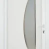 Fortia Porte d'entrée pvc blanc RAL 9003 Hermoso 96 x h.218 cm poussant gauche