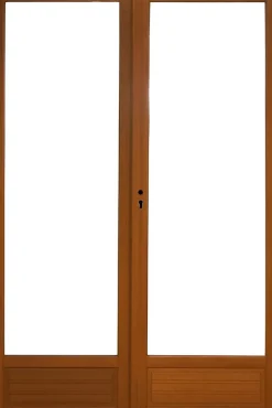 Porte Fenetre Bois 2 Vantaux H205 X L100 Côte Tableau-Gd Menuiseries Online