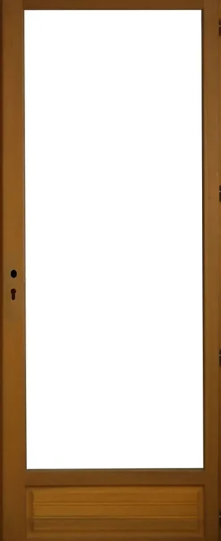 Gd Menuiseries Porte Fenetre Bois 1 Vantail H205 X L80 Côte Tableau Tirant Droite