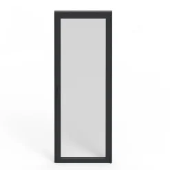 Porte fenêtre alu 1 vantail gris - l.80 x h.215 cm, tirant droit-GoodHome Hot