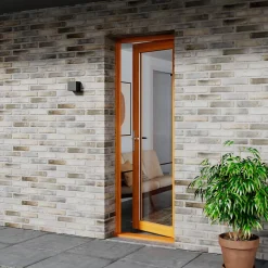 Porte fenêtre bois 1 vantail - l.80 x h.205 cm, tirant droit-GoodHome New