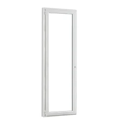 GoodHome Porte fenêtre PVC 1 vantail tirant blanc - l.80 x h.205 cm, tirant gauche