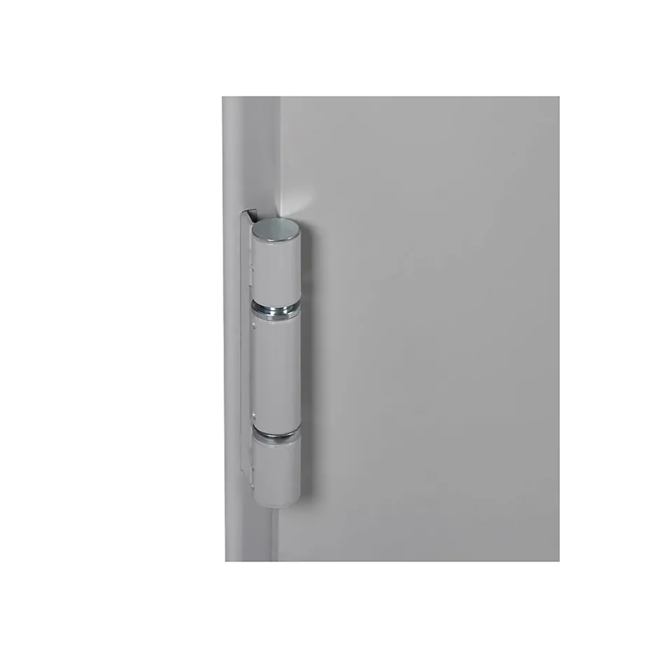 4M Porte Métallique Industrielle De Service Isolée Réversible L900 H2150 RAL7016 En Applique