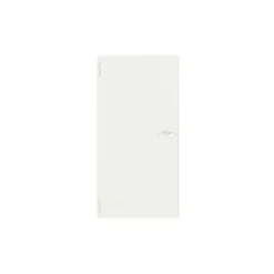 4M Porte Métallique Industrielle De Service Isolée Réversible L900 H2150 RAL9010 En Applique