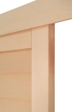 Lynporte Porte seule 4 Panneaux NOVA2 bois hêtre 2040 x 830