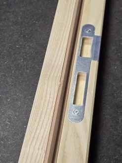 Porte seule bois isoplane ANTLIA3 830 frêne blanc européen-Lynporte Discount