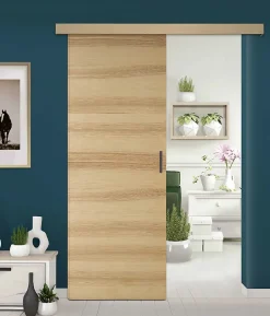 Lynporte Porte seule bois Isoplane LYNX 730 en frêne gris européen