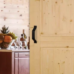 Lynporte Porte seule bois épicéa ANDROMEDA 2 panneaux 730