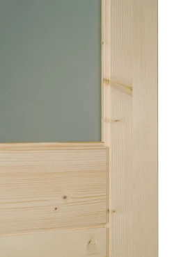 Lynporte Porte seule bois épicéa HORIZON 1 vitrage 930