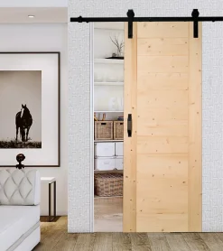 Lynporte Porte seule HORIZON bois épicéa 2040 x 830