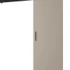 Abiks Meble Portes coulissantes Salwador I 90x204 cm (Cachemire / Noir / Noir)