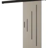 Portes coulissantes Salwador Y 70x204 cm (Cachemire / Noir / Noir)-Abiks Meble New