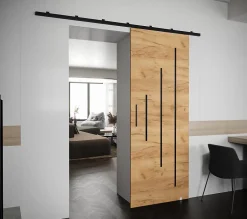 Abiks Meble Portes coulissantes Zonda Y 70x204 cm (Chêne Craft)