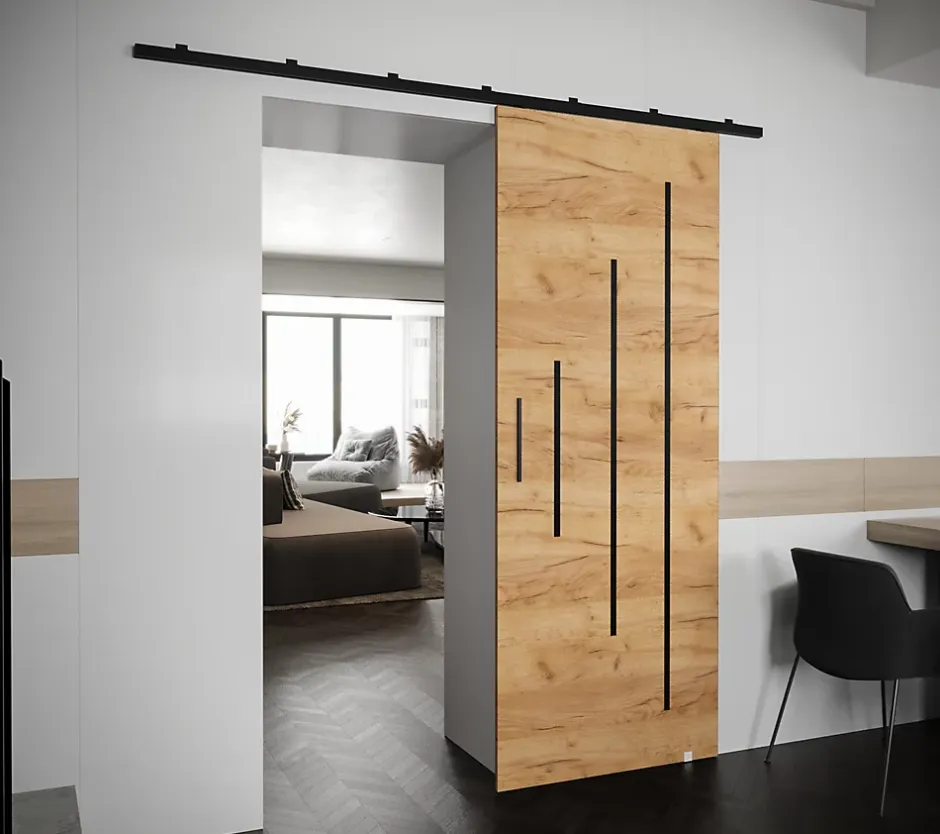 Abiks Meble Portes coulissantes Zonda Y 70x204 cm (Chêne Craft)