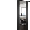 Abiks Meble Portes coulissantes Zonda II 80x204 cm (Noir)