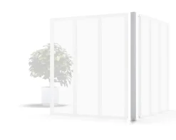 Poteau d'Angle - Verrière en Kit - Blanc-Mon Marché Déco Online