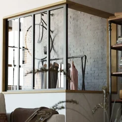 Poteau d'Angle - Verrière en Kit - Blanc-Mon Marché Déco Online