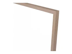 Vente-unique Poteau de terminaison pour verrière en aluminium thermolaqué - H105 cm - Naturel clair - BAYVIEW