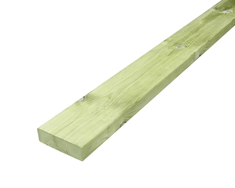 Poutre classe 3 145 x 45 mm, L.4 m vert- New