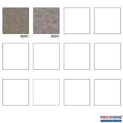 Profhome 369281-GU Papier peint à motifs graphiques légèrement texturé subtilement chatoyant 5,33 m2