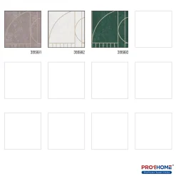 386993-GU Papier peint à motifs graphiques légèrement texturé brillant 5,33 m2-Profhome Hot