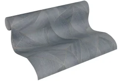 Profhome 361333-GU Papier peint à motifs graphiques lisse mat 5,33 m2