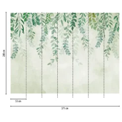 Profhome 399071-GU Papier peint photo lisse mat 3,71 m x 2,8 m