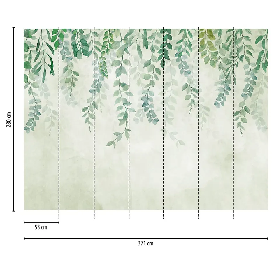 Profhome 399071-GU Papier peint photo lisse mat 3,71 m x 2,8 m