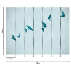 Profhome 399231-GU Papier peint photo lisse mat 3,71 m x 2,8 m