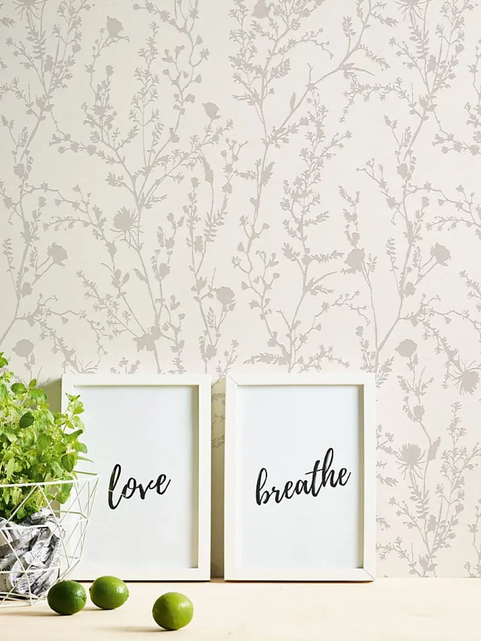 395464-GU Papier peint ton-sur ton lisse satiné 5,33 m2-Profhome Sale