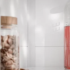 Tecnoprofils Profil d'Angle PVC Alimentaire 8 mm - Longueur 2.60 m - Blanc