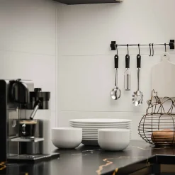 Tecnoprofils Profil d'Angle PVC Alimentaire 8 mm - Longueur 2.60 m - Blanc